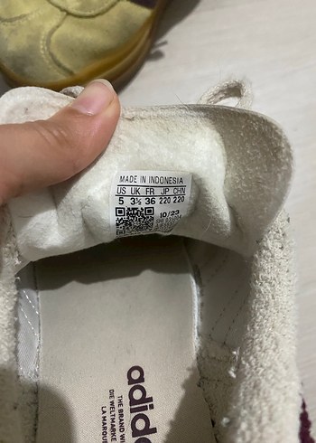 Sarı Adidas Platform Spor Ayakkabı - Görsel 3