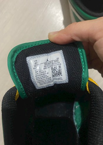 Kadın Yeşil Spor Ayakkabı Sarı Bağcıklı - Görsel 3