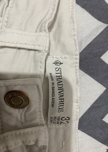 Beyaz Kadın Kot Pantolon - Görsel 3