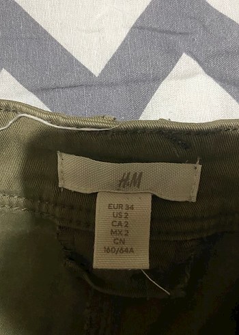 Haki Mini Şort - Görsel 3