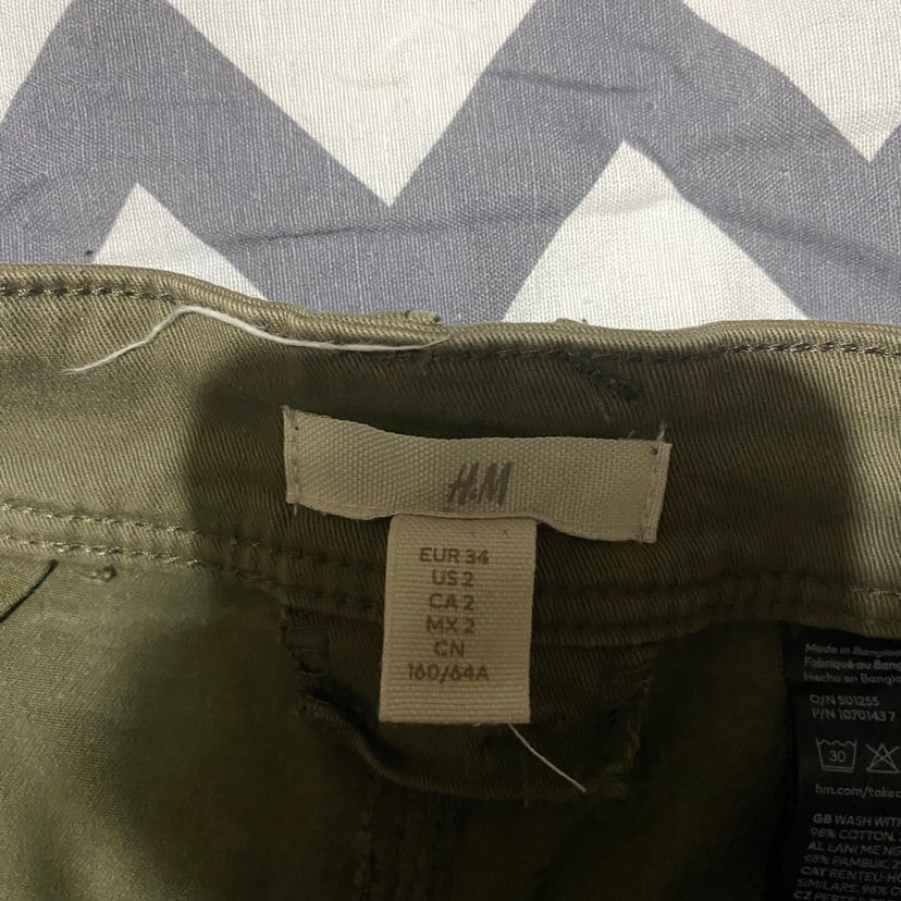 Haki Mini Şort - Görsel 3