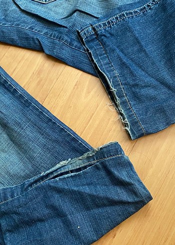 diğer Beden vintage cepli kadın pantolon