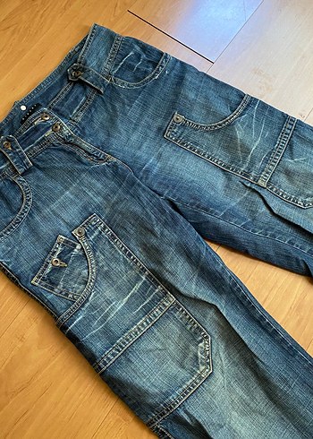Diğer vintage cepli kadın pantolon