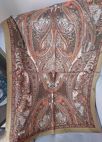 Diğer HİNT İPEK MARKASI İTHAL VUAL ETNİK DESEN ŞAL