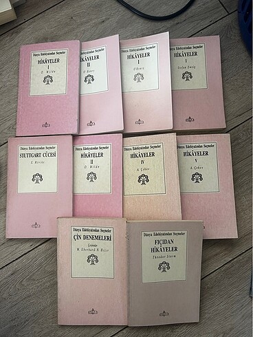 Çeşitli kitaplar istediğinizi yazarsanız ilan açabilirim.