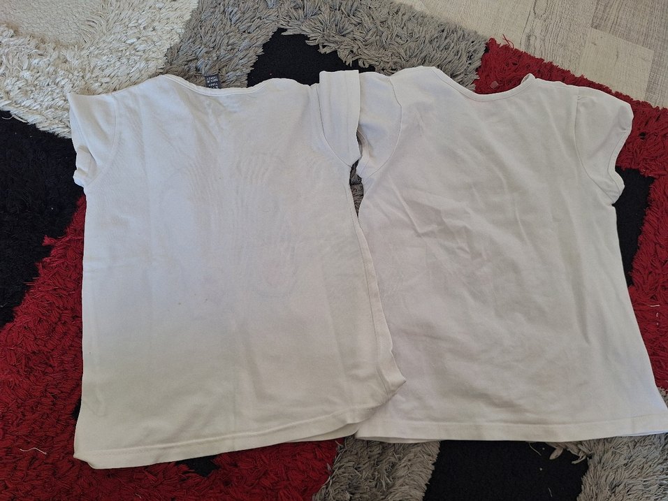 Renkli Baskılı Kız Çocuk Tişörtü - Görsel 4