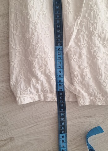 Kız Çocuk Beyaz Kolsuz Bohem Elbise - Görsel 2