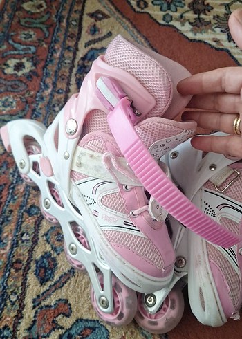 29 Beden pembe Renk Pembe çocuk paten