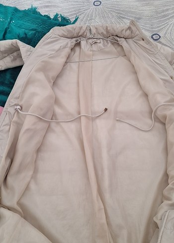 Uzun Düğmeli Kadın Kışlık Ceket - Görsel 5