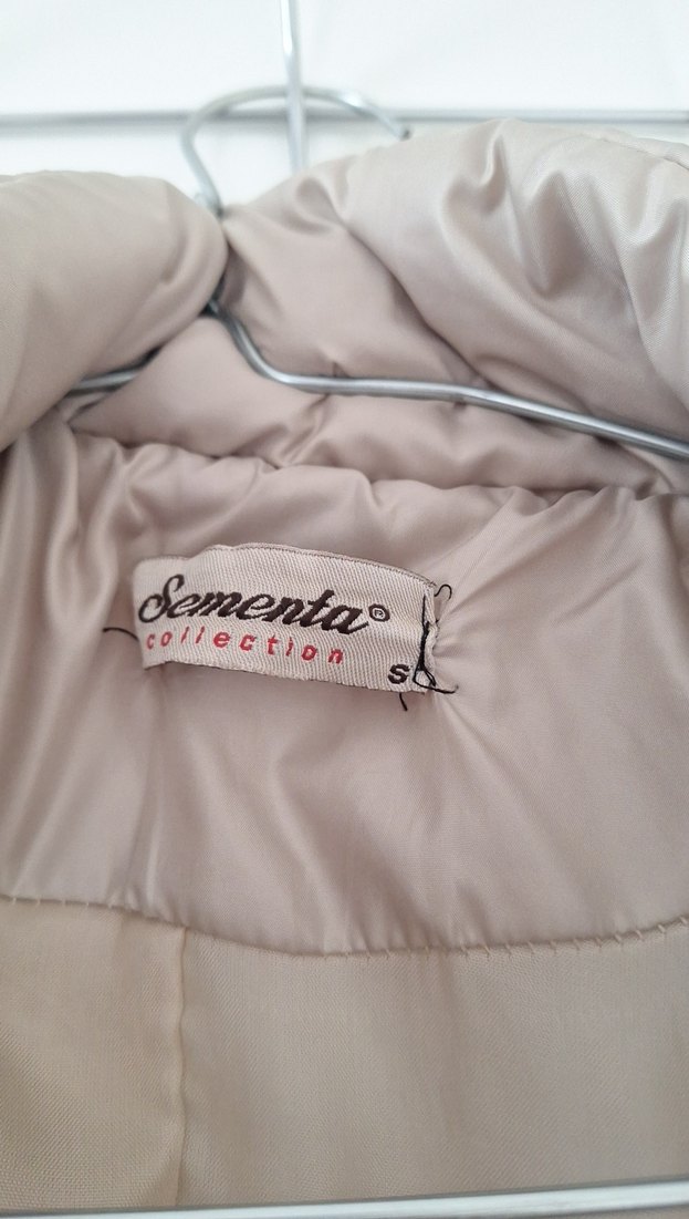 Uzun Düğmeli Kadın Kışlık Ceket - Görsel 2