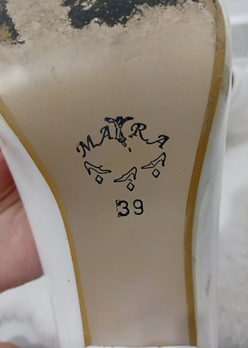 39 Beden beyaz Renk Beyaz Stiletto Kadın Ayakkabı
