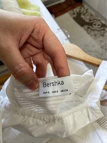 s Beden beyaz Renk Bershka korse model top