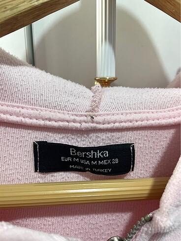 Bershka Bershka bebek pembesi kapüşonlu