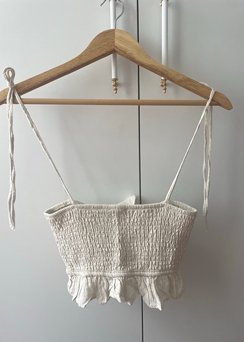 Bershka Bershka Bej Mini Bralet