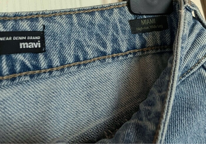 diğer Beden mavi Renk Mavi Jeans Miami Wide-Leg