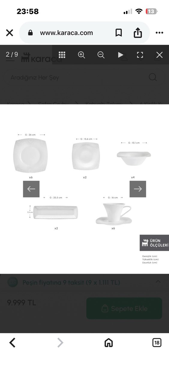 Karaca inci kahvaltı Takımı - Görsel 4