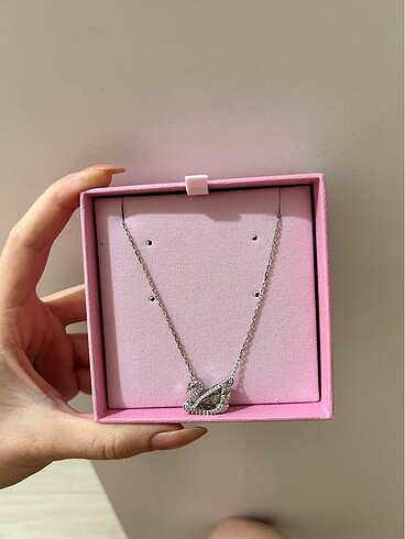 ORİJİNAL Swarovski Dancing Swan kolye (kuğu kolye)