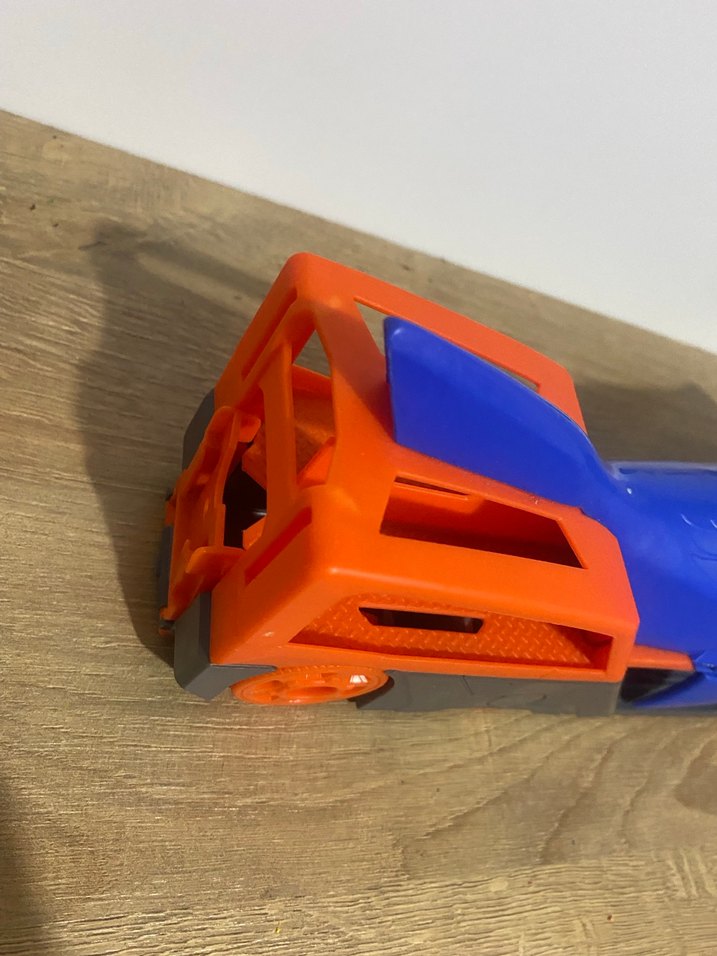 Köpekbalığı hot weels Mavi Oyuncak Araba - Görsel 2