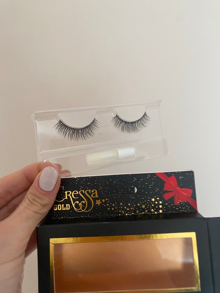 Ressa Gold Parlak Takma Kirpik - Görsel 2