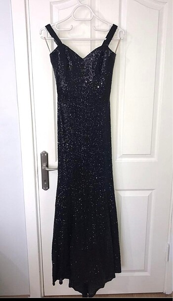 Payetli elbise - Görsel 2