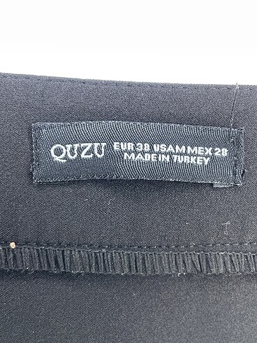 38 Beden siyah Renk Quzu Mini Şort %70 İndirimli.