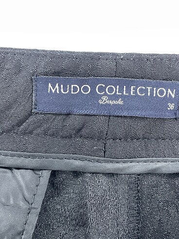 36 Beden siyah Renk Mudo Kumaş Pantolon %70 İndirimli.