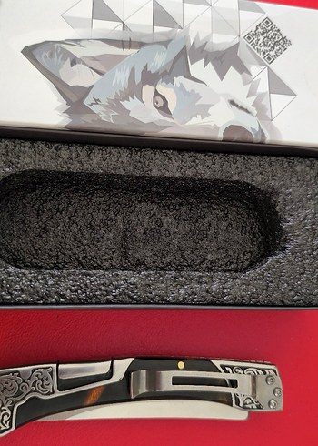 Columbia İşlemeli Saplı Bıçak çakı - Görsel 5