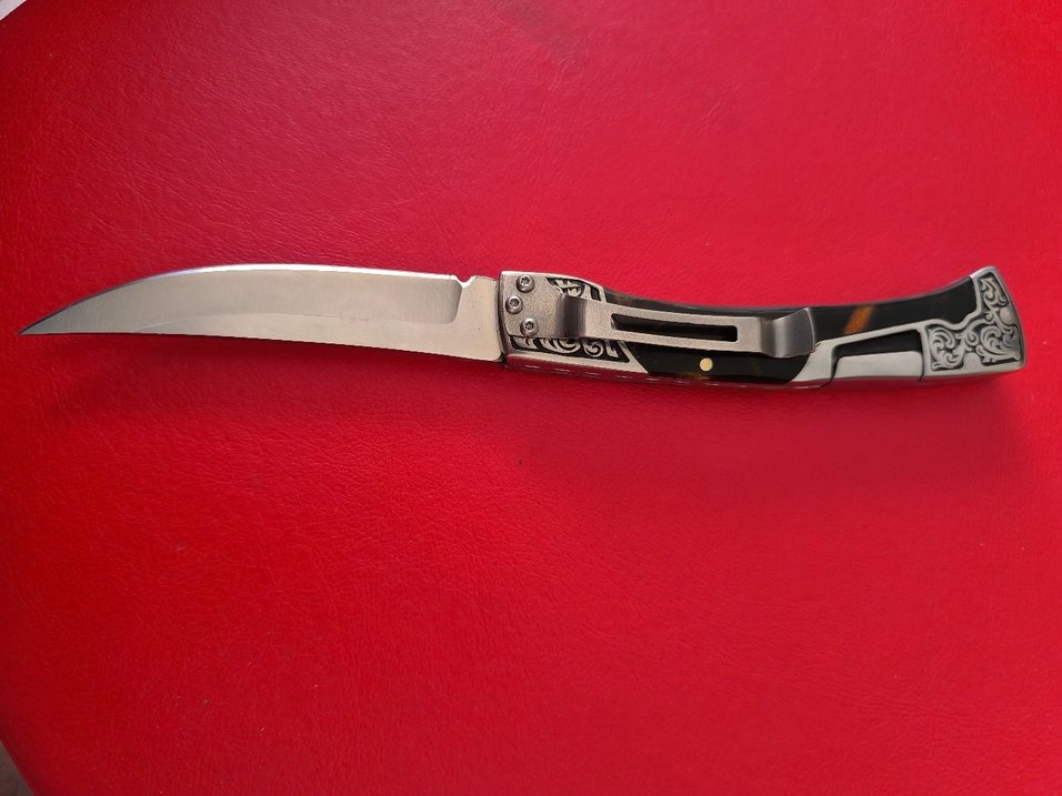 Columbia İşlemeli Saplı Bıçak çakı - Görsel 2