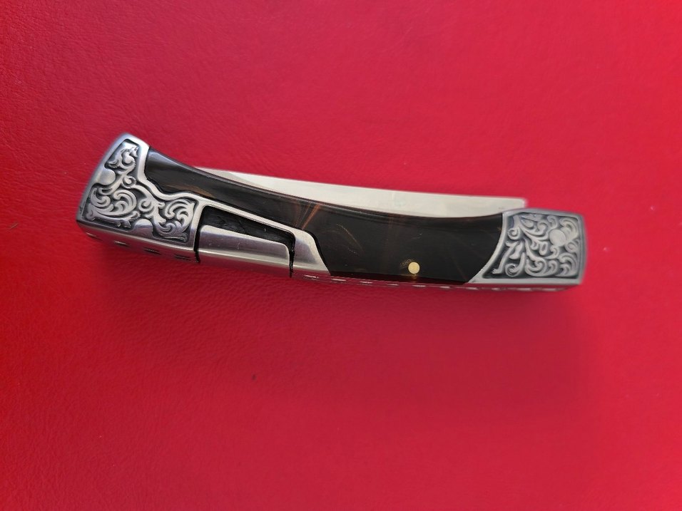 Columbia İşlemeli Saplı Bıçak çakı - Görsel 4