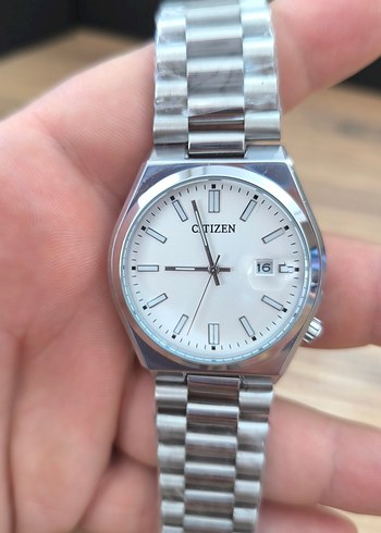 Citizen Beyaz Kadranlı Klasik Erkek Saati - Görsel 3