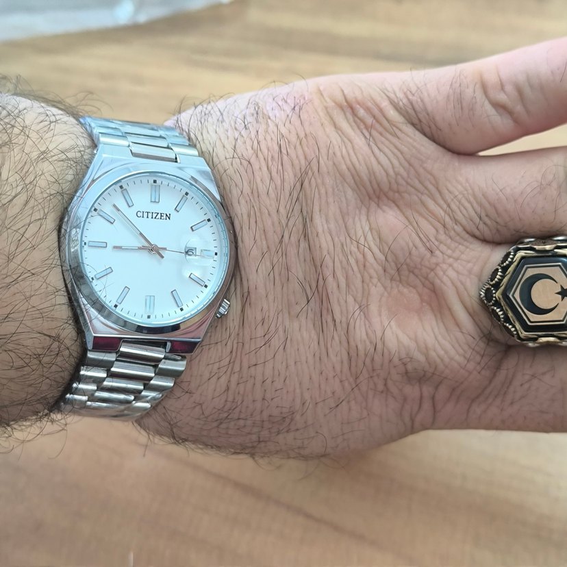 Citizen Beyaz Kadranlı Klasik Erkek Saati - Görsel 2