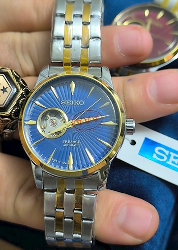 Seiko Presage Otomatik Erkek Saati Mavi Kadran - Görsel 2