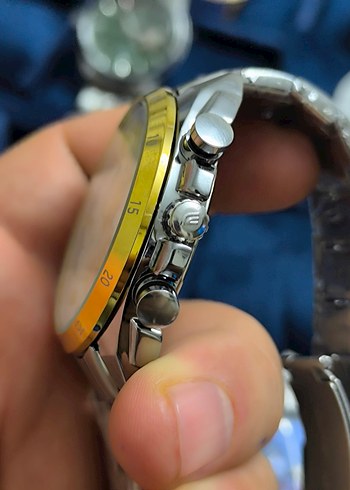 Casio Edifice Beyaz Klasik Erkek Saati - Görsel 3