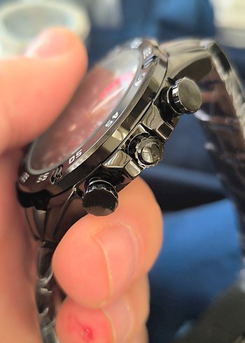 Casio Edifice Erkek Siyah Kol Saati - Görsel 5