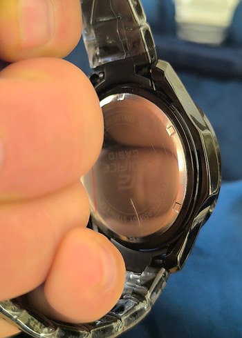 Casio Edifice Erkek Siyah Kol Saati - Görsel 4