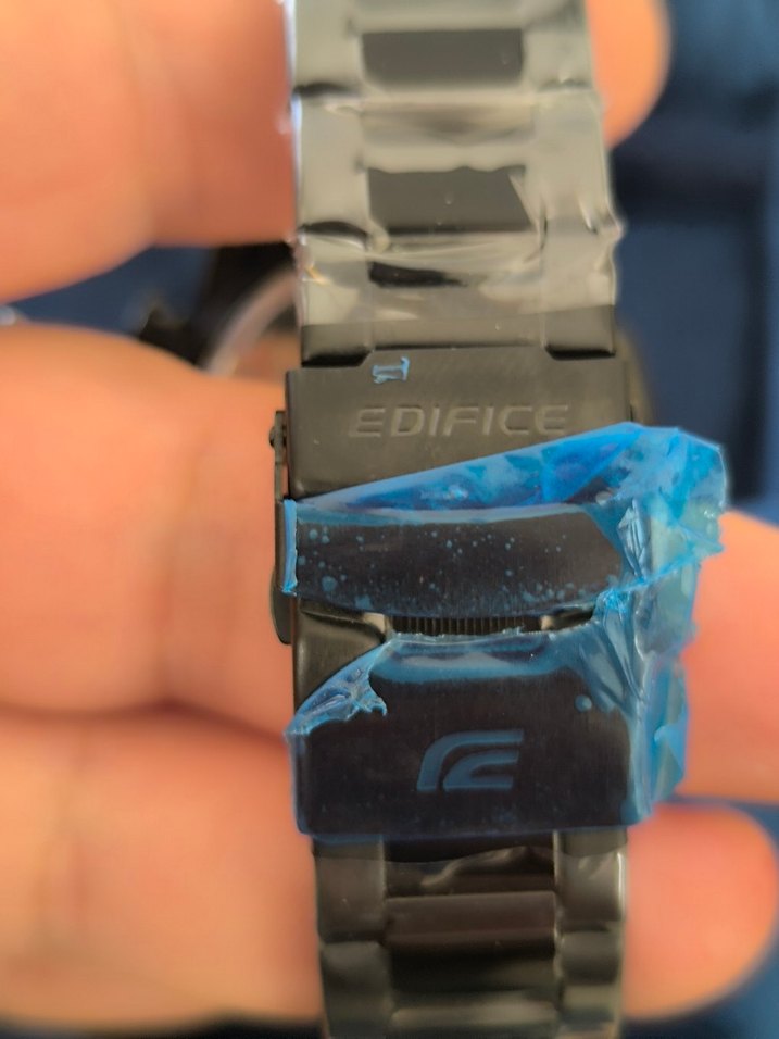 Casio Edifice Erkek Siyah Kol Saati - Görsel 3