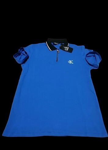 Calvin Klein yarım fermuar polo yaka T-SHİRT 