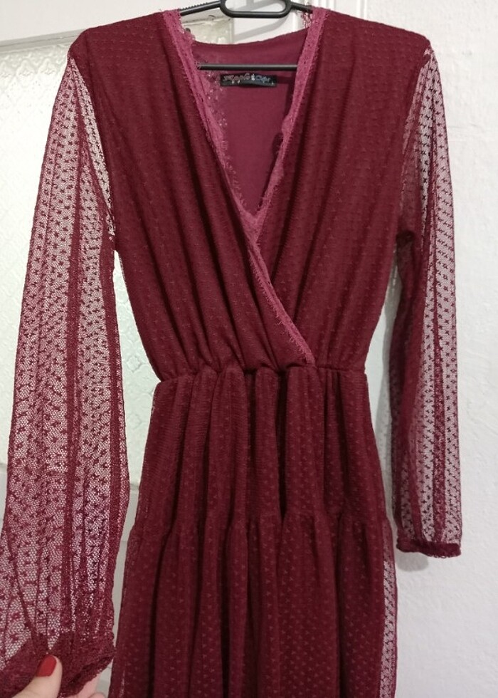 Bayan gece elbisesi  - Görsel 2