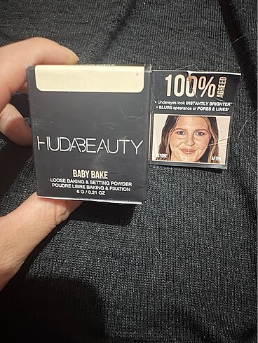 Huda sabitleyici pudra