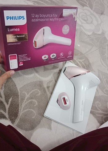 Philips Lumea Pembe Lazer Epilasyon Cihazı