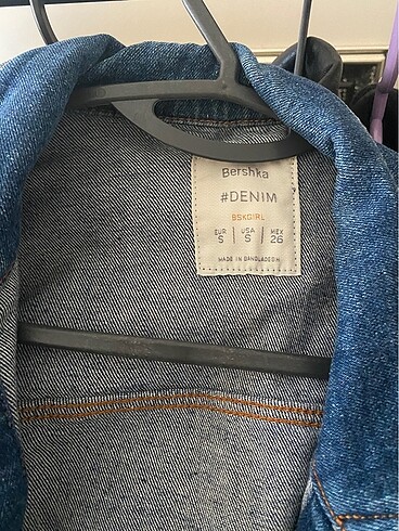 Bershka kot ceket crop