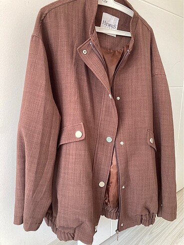 Diğer Koyu kahve oversize ceket