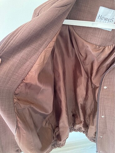 universal Beden Koyu kahve oversize ceket
