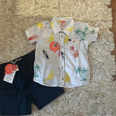 Koton/baby erkek gömlek ve şort