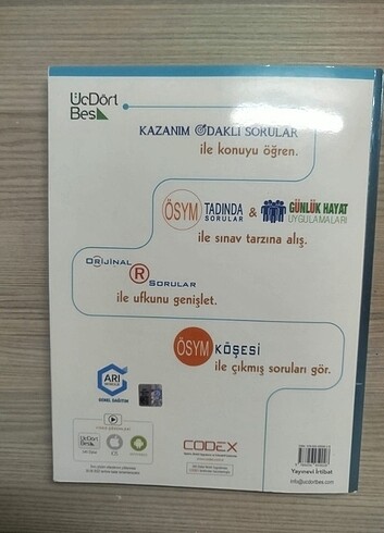  Beden Renk 345 ayt fizik 