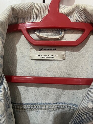 m Beden mavi Renk stradivarius oversize kot ceket