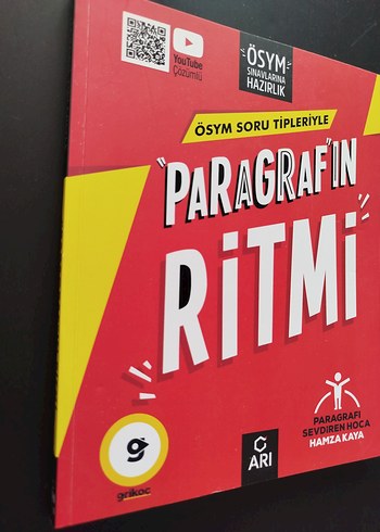 ÖSYM Soru Tipleriyle Paragrafın Ritmi Hazırlık Kitabı