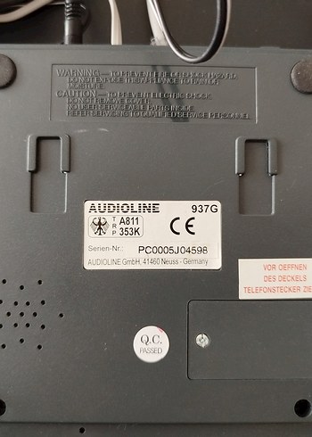 Sinus 710 Komfort Sabit Telefon Çalışıyor mu bilmiyorum) - Görsel 7