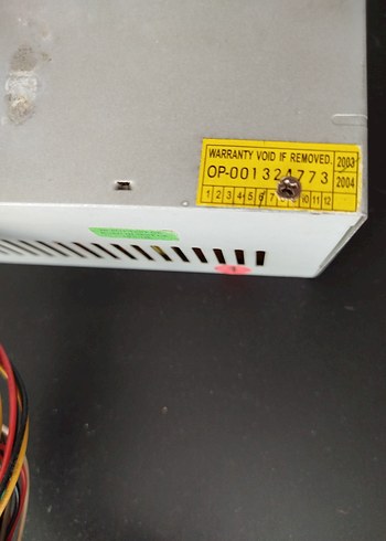 Gri Beyaz ATX-300W Güç Kaynağı (Çalışıyor mu bilmiyorum) - Görsel 4