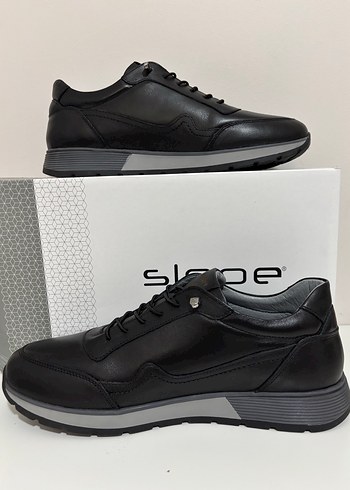 DERİ SNEAKER AYAKKABI 42 NUMARA - Görsel 3